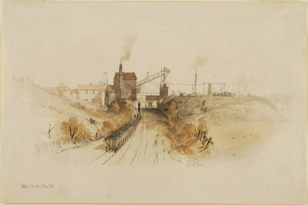 Drawing, 'Wylam Colliery'