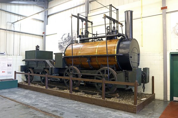 George Stephenson's early locomotive 'Killingworth Billy'